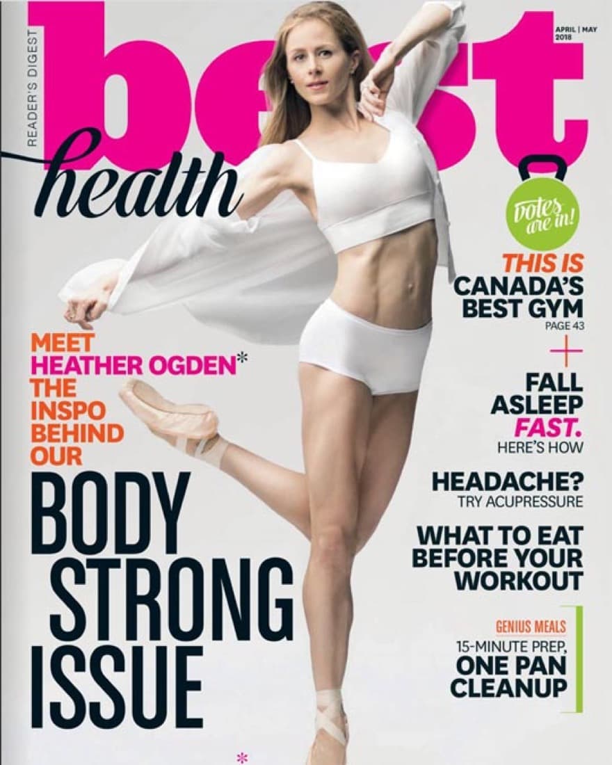 GoGo Muscle Training featured in Best Health Magazine